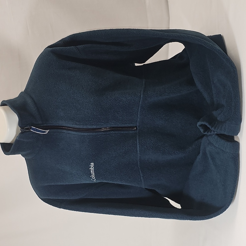 Navy blue unisex fleece sweater Sz.L